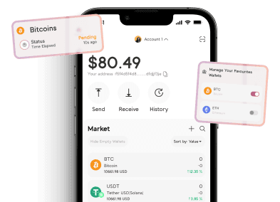 Senton Wallet Interface